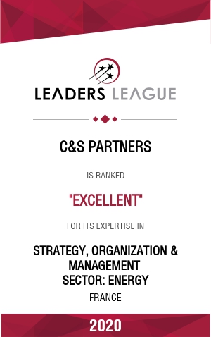 C&S Partners ranked Excellent in Strategy, Organization & Management of Energy Sector in 2020 by Décideurs Magazine