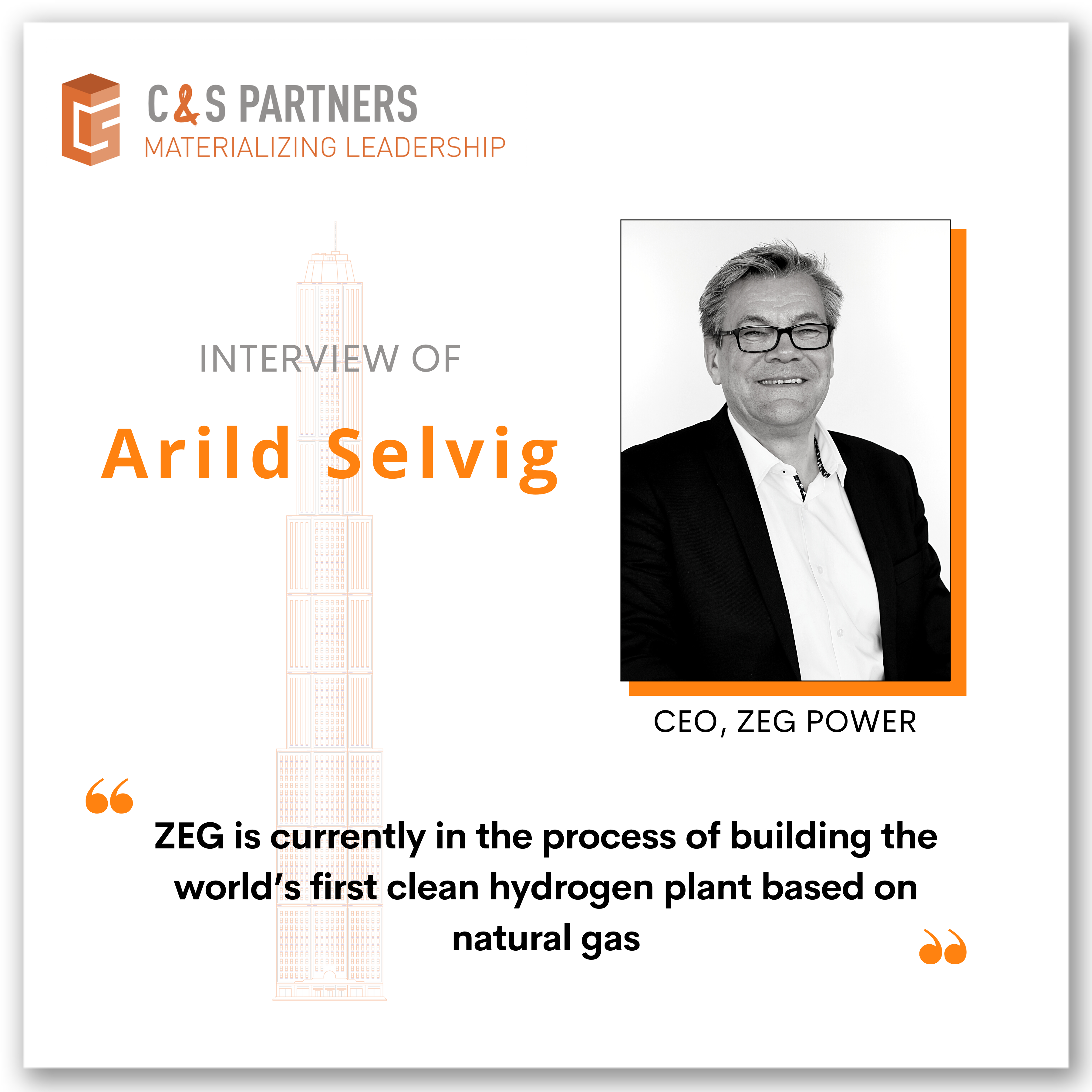 C&S Partners - Arild Selvig - ZEG Power