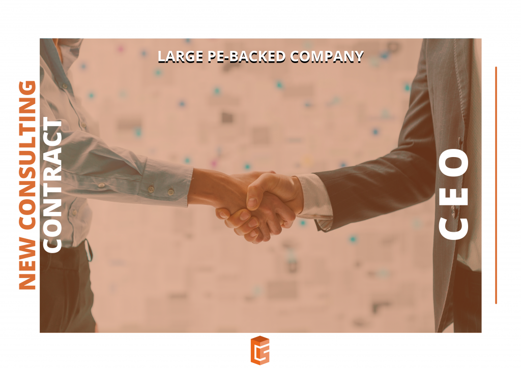 C&S Partners - New contract - PE-backed company - CEO