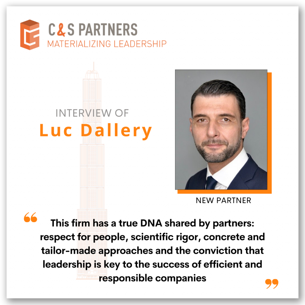 C&S Partners - Interview Luc Dallery