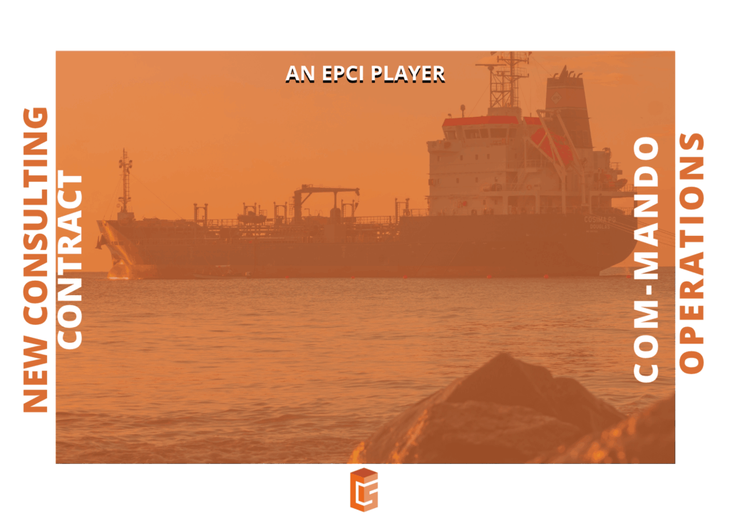 an industrial boat