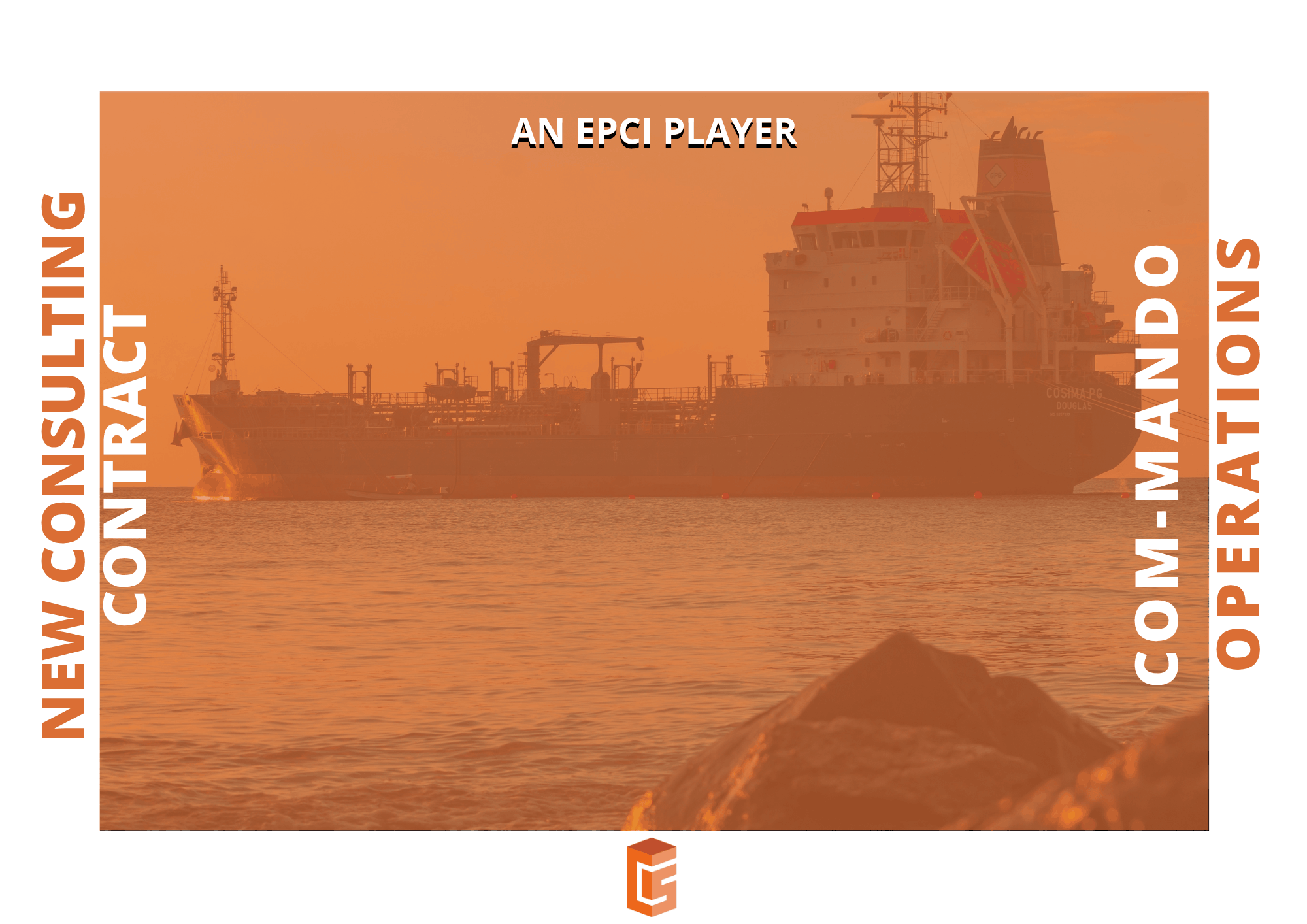 an industrial boat