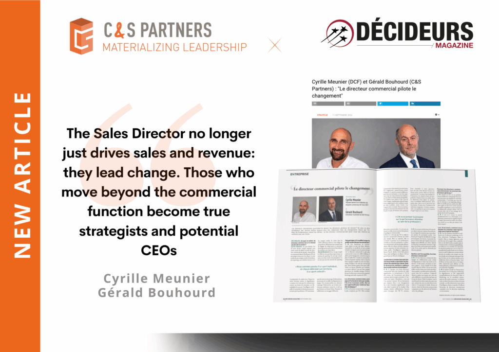 Gérald Bouhourd - Decideurs Magazine Article
